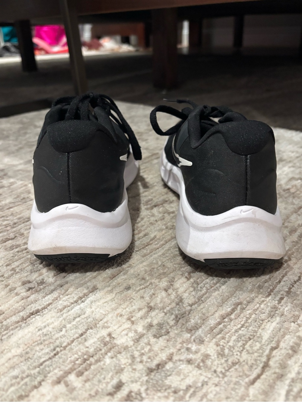 Nike StarRunner Kids Black and White Running Sneakers - Picture 3 of 6